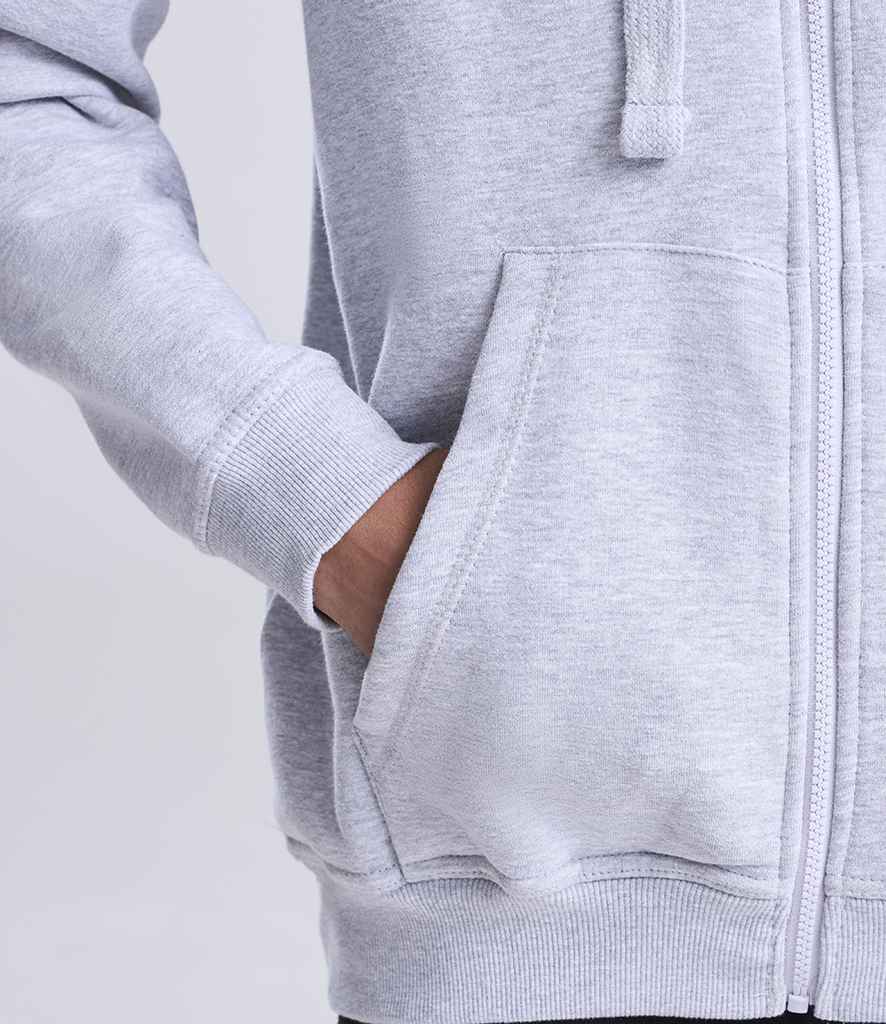 AWDis Graduate Heavyweight Zoodie - Heather Grey