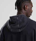 AWDis Vintage Washed Hoodie - Washed Black