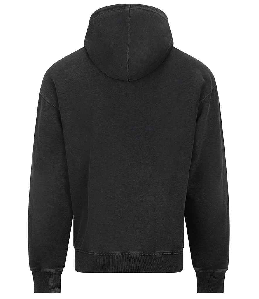 AWDis Vintage Washed Zoodie - Washed Black
