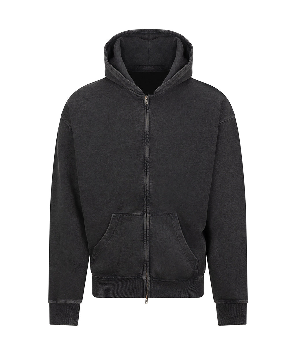 Vintage washed zoodie