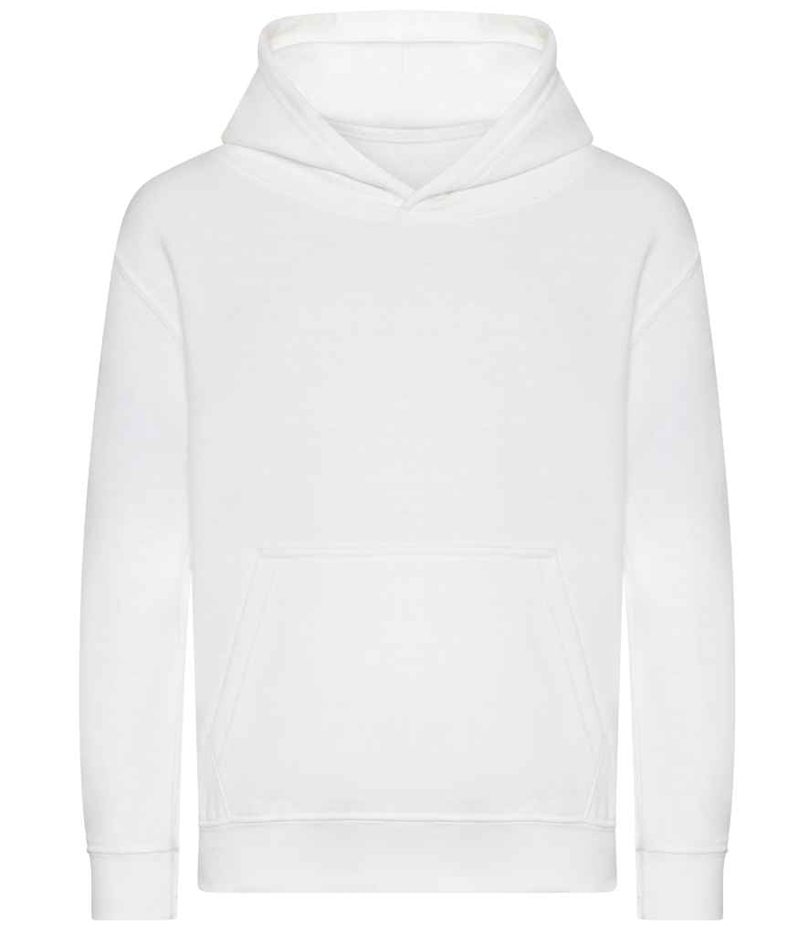 AWDis Kids Organic Hoodie - Arctic White