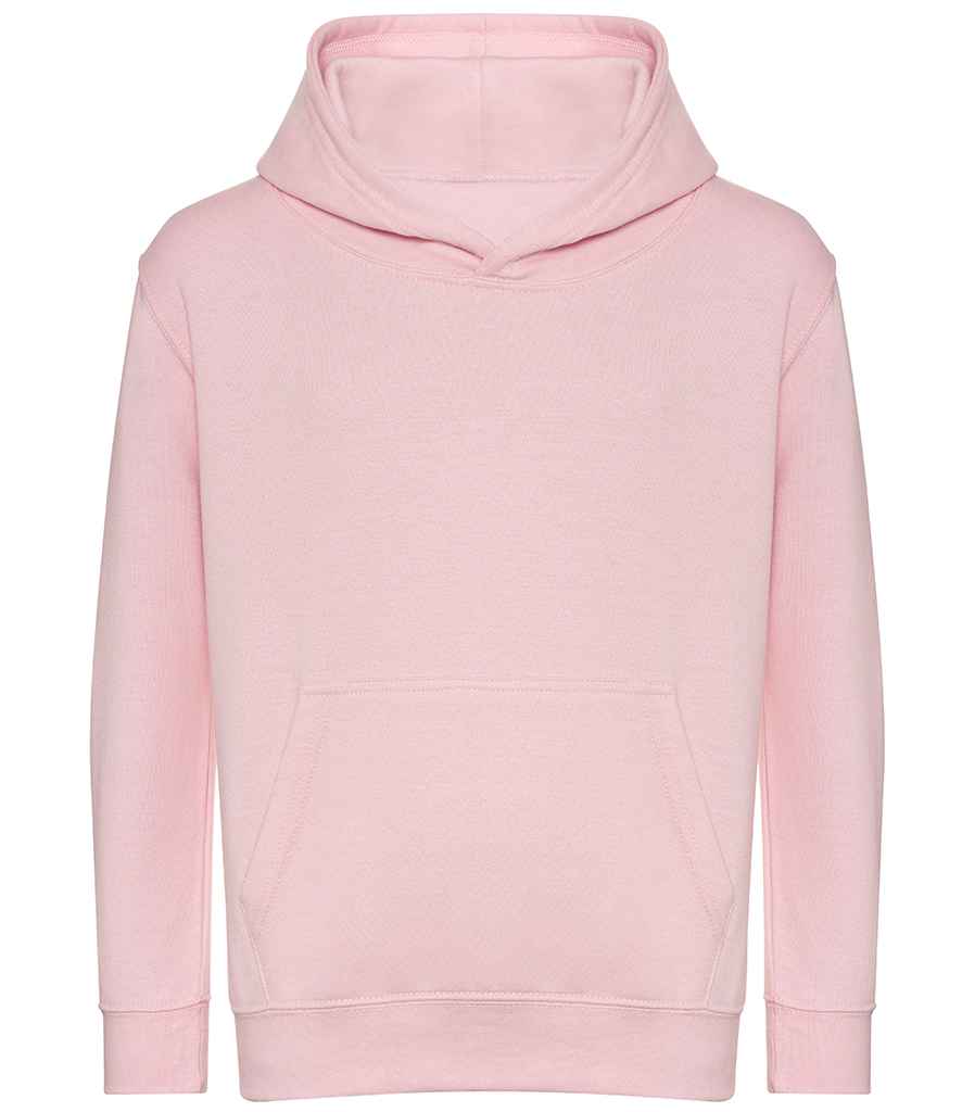 AWDis Kids Organic Hoodie - Baby Pink