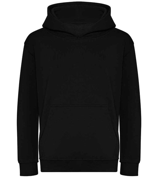 AWDis Kids Organic Hoodie - Deep Black