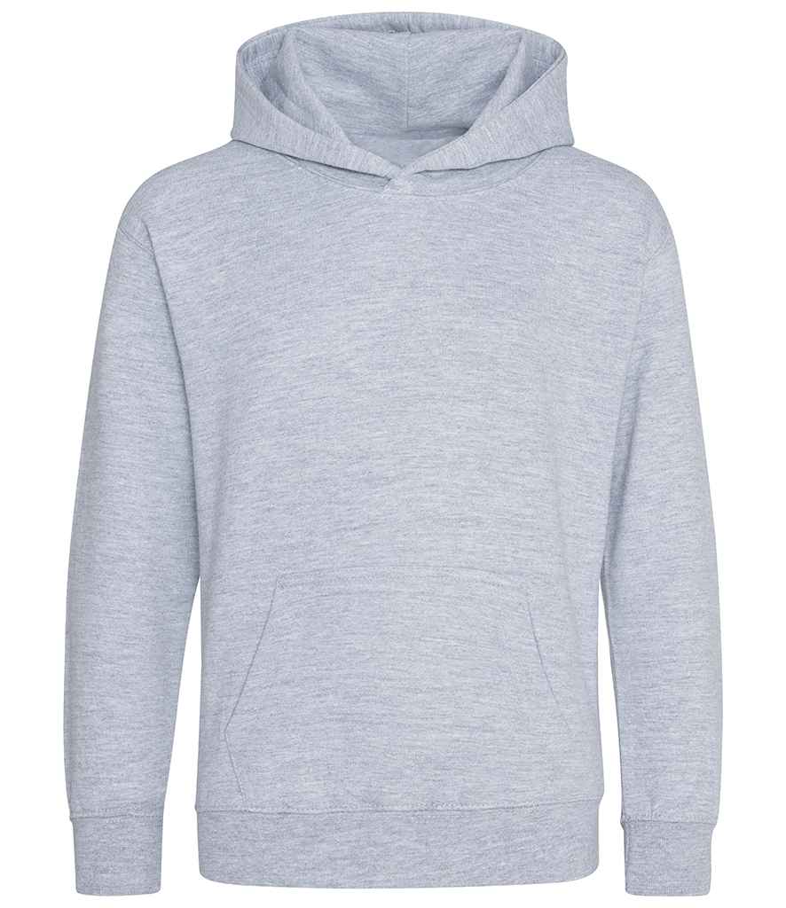 AWDis Kids Organic Hoodie - Heather Grey