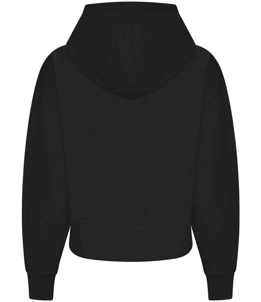 AWDis Ladies Relaxed Hoodie - Deep Black