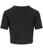 AWDis Ladies Tri-Blend Cropped T-Shirt - Heather Black