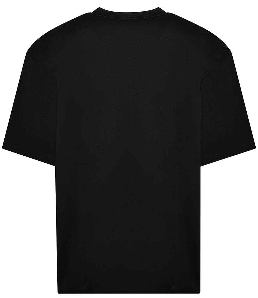 AWDis Unisex Oversize 100 T-Shirt - Deep Black