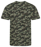 AWDis Camo T-Shirt - Green Camo