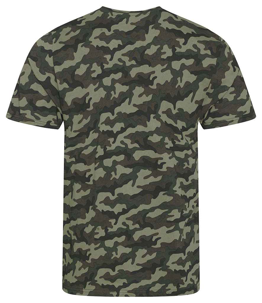 AWDis Camo T-Shirt - Green Camo