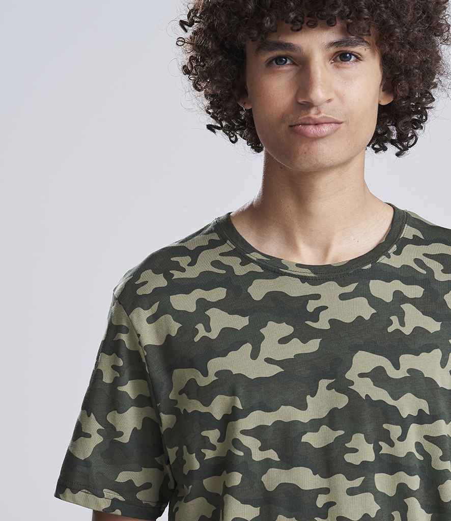 AWDis Camo T-Shirt - Green Camo
