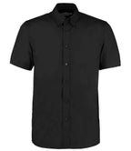 Kustom Kit Short Sleeve Classic Fit Workforce Shirt - Black