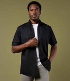 Kustom Kit Short Sleeve Classic Fit Workforce Shirt - Black