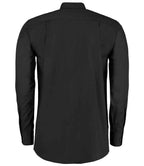 Kustom Kit Long Sleeve Classic Fit Workforce Shirt - Black