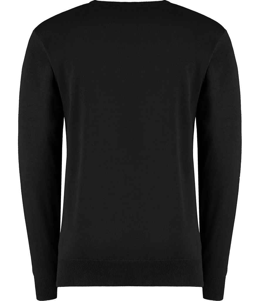 Kustom Kit Arundel Crew Neck Sweater - Black