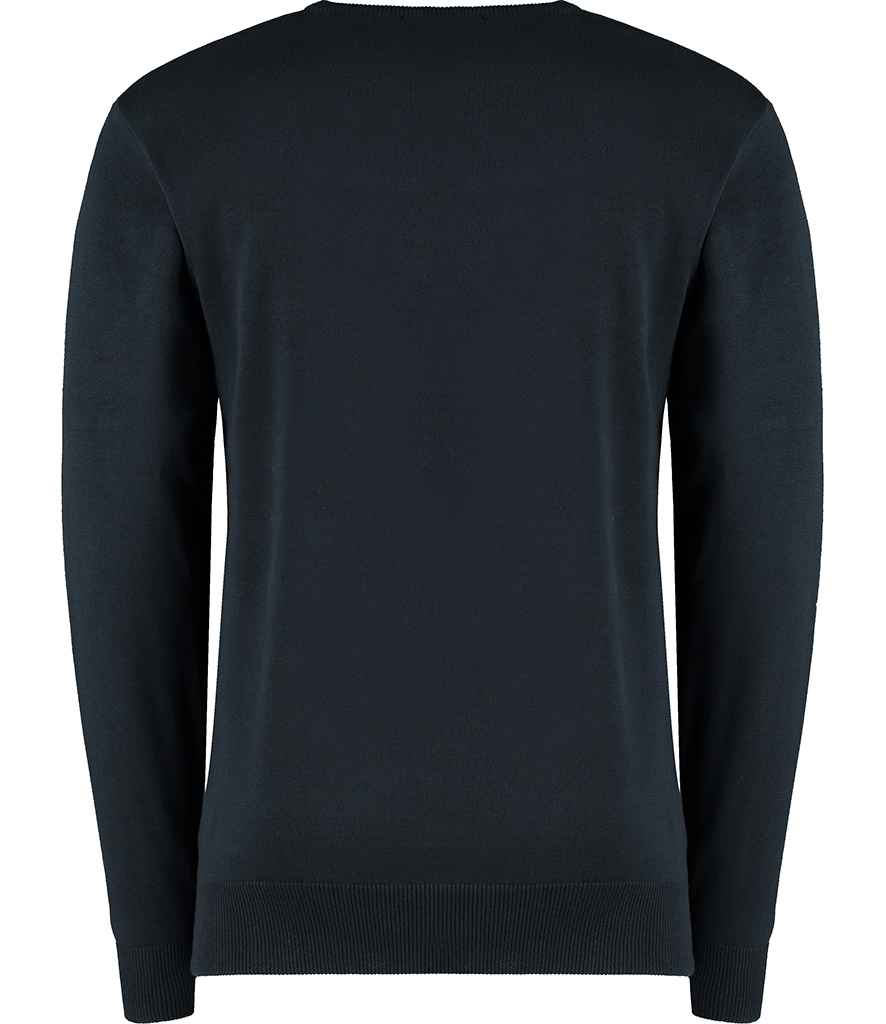Kustom Kit Arundel Crew Neck Sweater - Navy