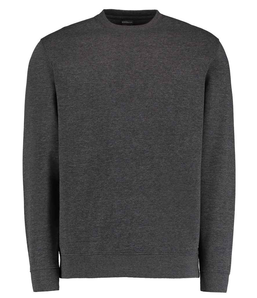 Kustom Kit Klassic Sweatshirt - Dark Grey Marl