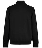 Kustom Kit Regular Fit Quilted Full Zip Sweat Jacket - Black