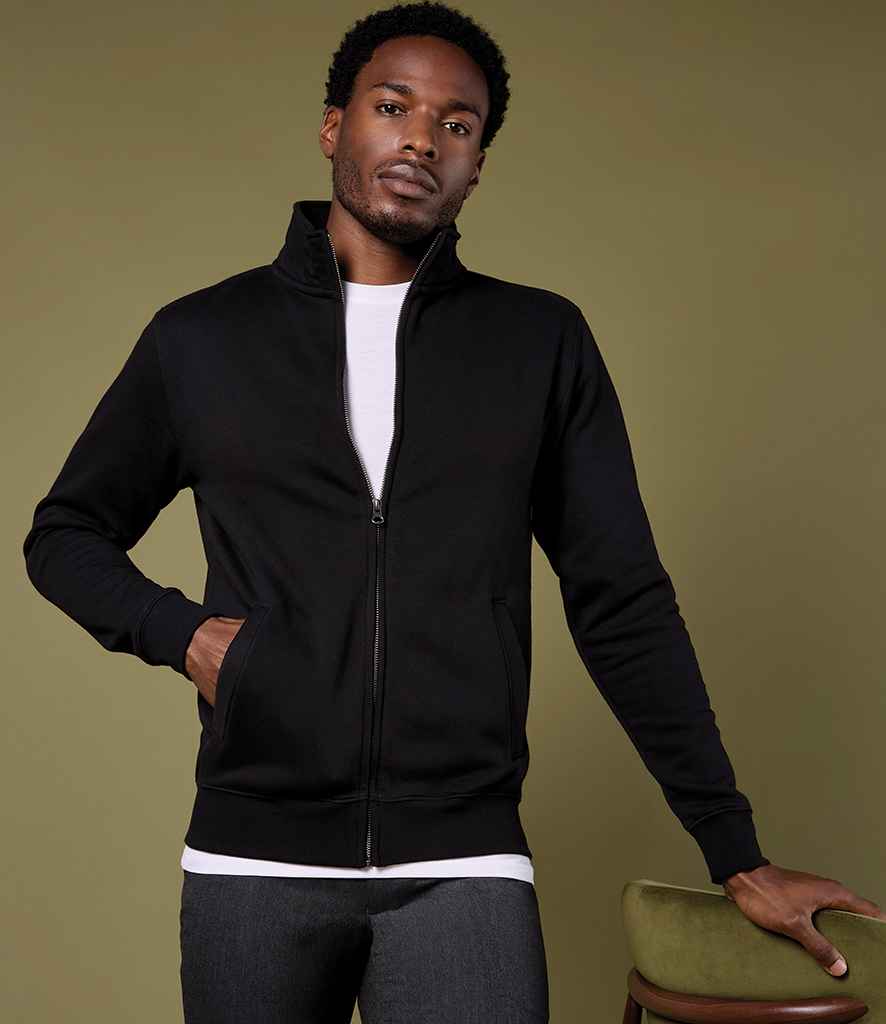Kustom Kit Sweat Jacket - Black