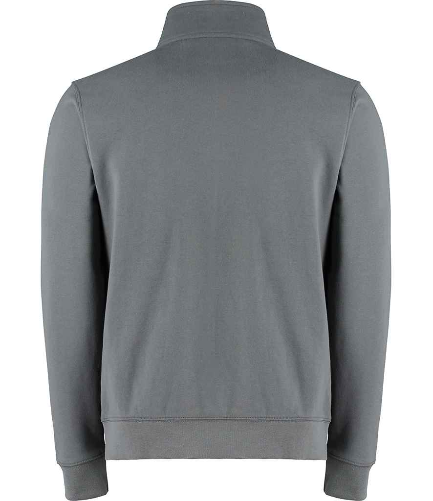 Kustom Kit Sweat Jacket - Dark Grey
