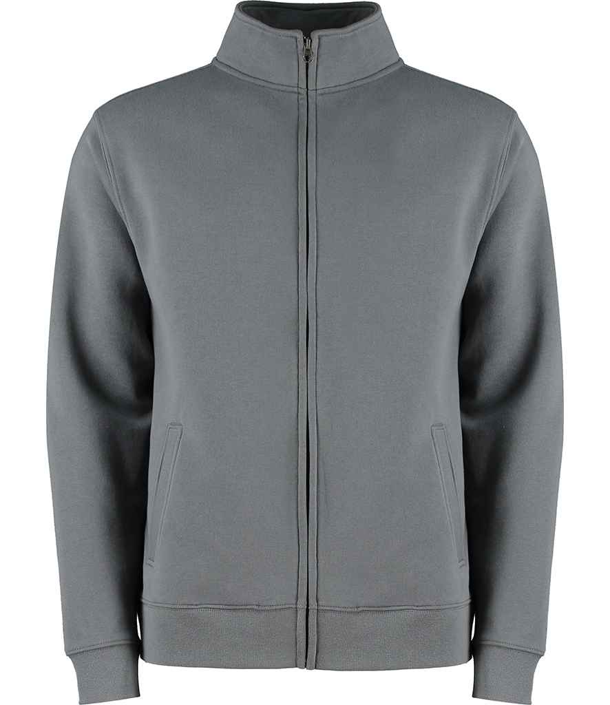 Kustom Kit Sweat Jacket - Dark Grey