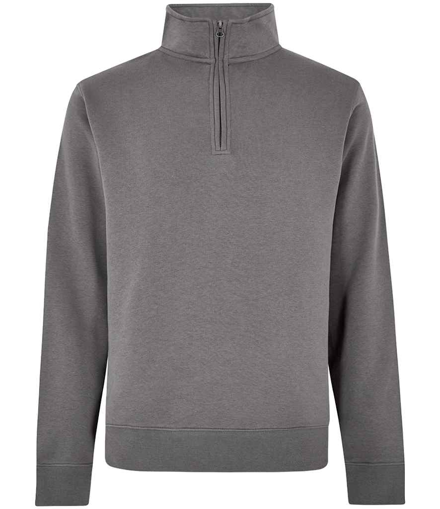 Kustom Kit 1/4 Zip Sweatshirt - Dark Grey