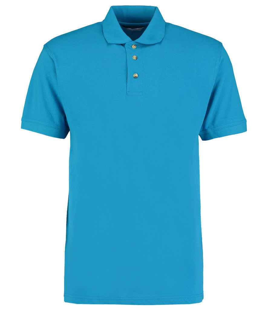 Kustom Kit Workwear Piqué Polo Shirt - Turquoise Blue