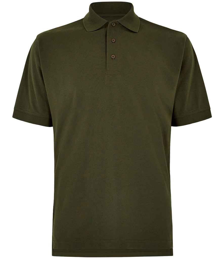 Kustom Kit Klassic Poly/Cotton Piqué Polo Shirt - Army Green