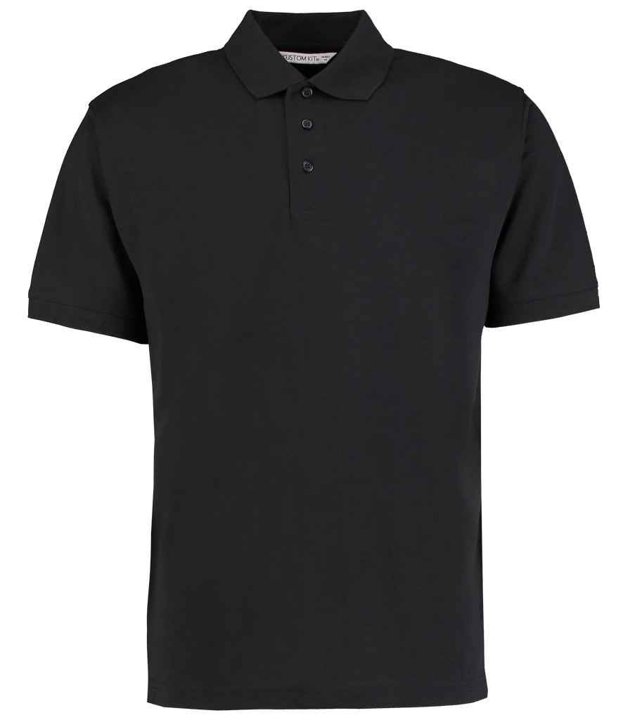 Kustom Kit Klassic Poly/Cotton Piqué Polo Shirt - Black