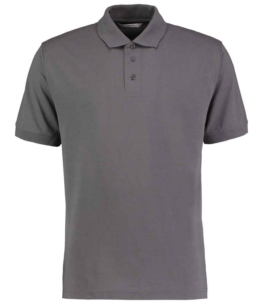 Kustom Kit Klassic Poly/Cotton Piqué Polo Shirt - Charcoal