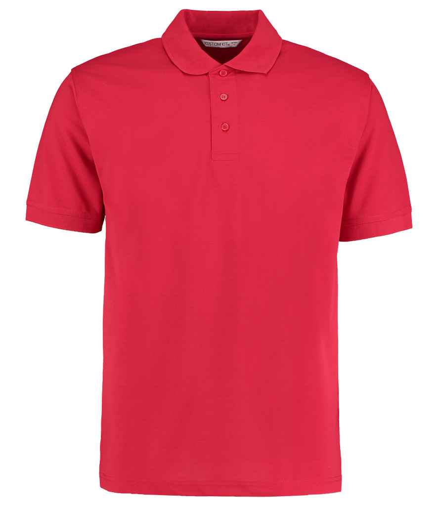 Kustom Kit Klassic Poly/Cotton Piqué Polo Shirt - Red