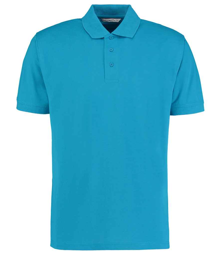 Kustom Kit Klassic Poly/Cotton Piqué Polo Shirt - Turquoise Blue