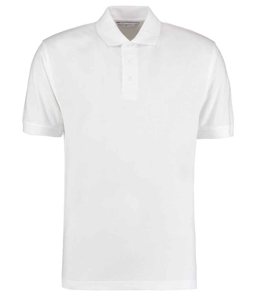 Kustom Kit Klassic Poly/Cotton Piqué Polo Shirt - White