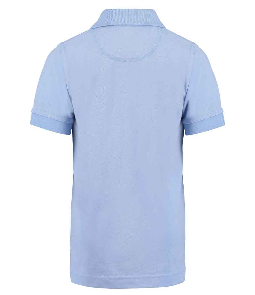 Kustom Kit Kids Klassic Poly/Cotton Piqué Polo Shirt - Light Blue