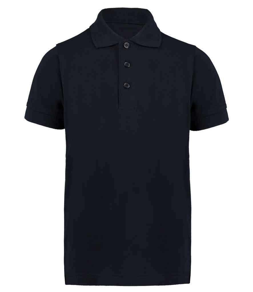 Kustom Kit Kids Klassic Poly/Cotton Piqué Polo Shirt - Navy