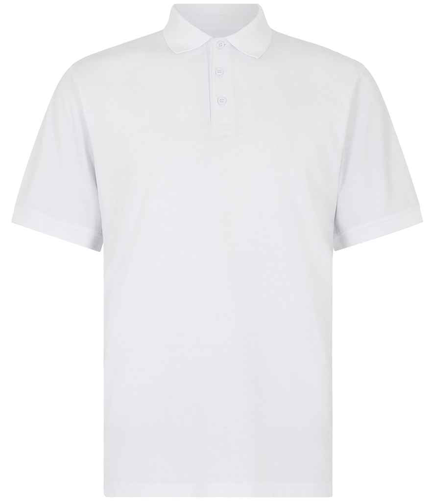 Kustom Kit Regular Fit Superwash® 60°C Jersey Polo Shirt - White