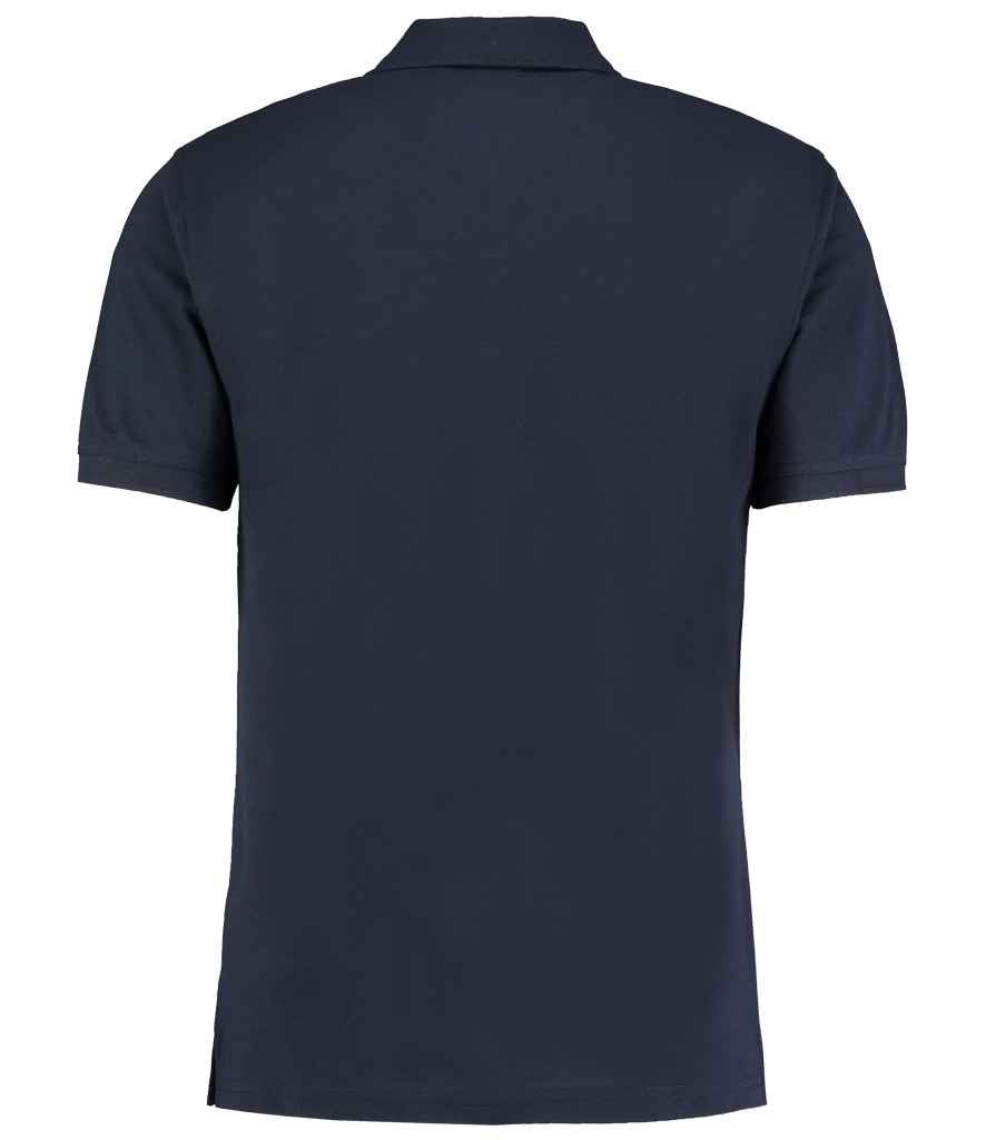 Kustom Kit Klassic Slim Fit Poly/Cotton Piqué Polo Shirt - Navy