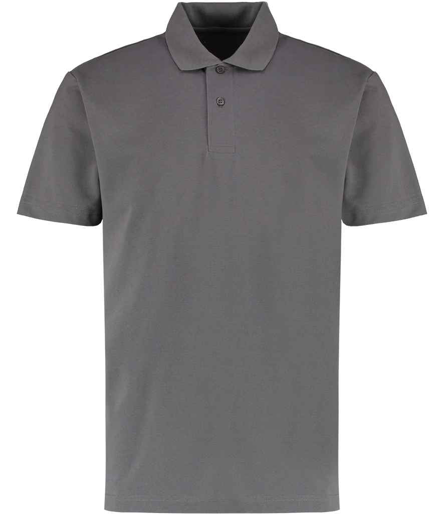 Kustom Kit Regular Fit Workforce Piqué Polo Shirt - Charcoal