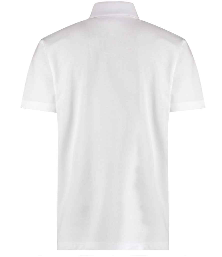 Kustom Kit Regular Fit Workforce Piqué Polo Shirt - White