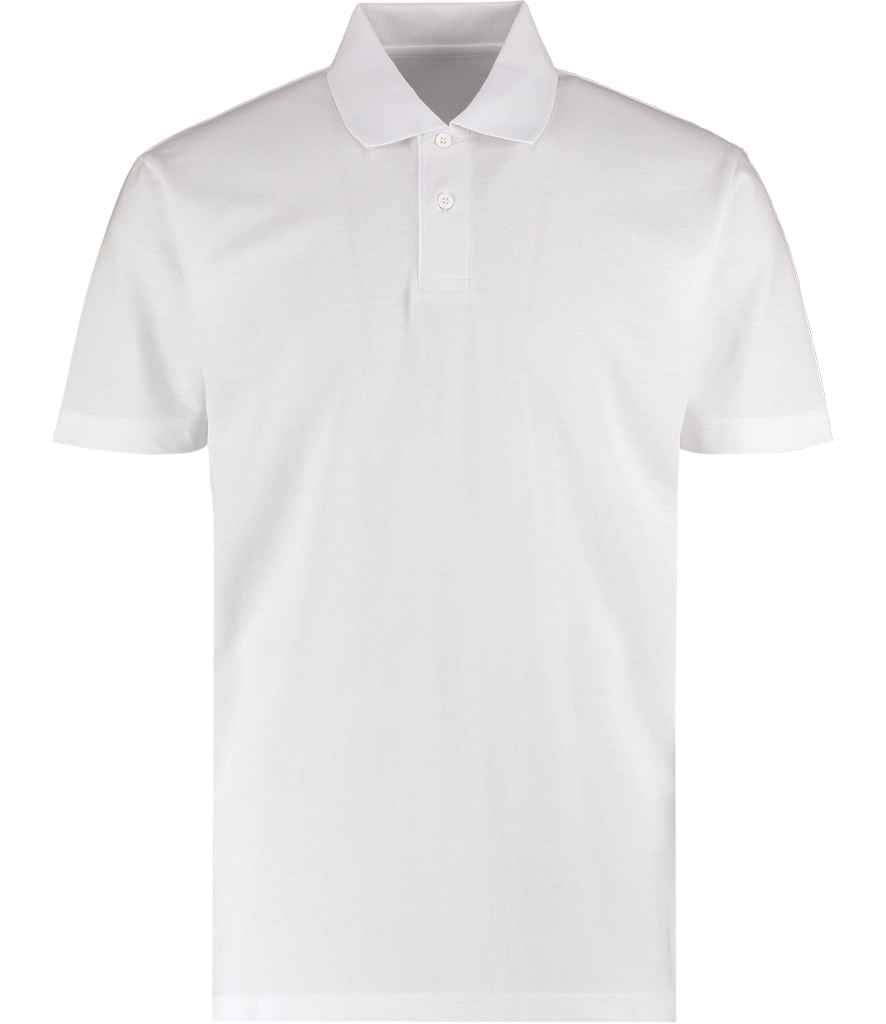 Kustom Kit Regular Fit Workforce Piqué Polo Shirt - White