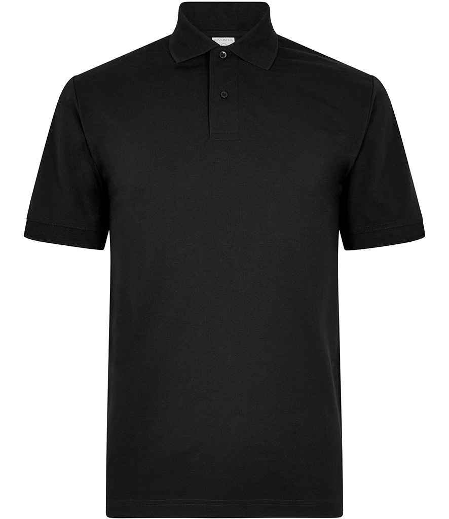 Kustom Kit Regular Fit 65% Recycled Superwash® 60° Polo Shirt - Black