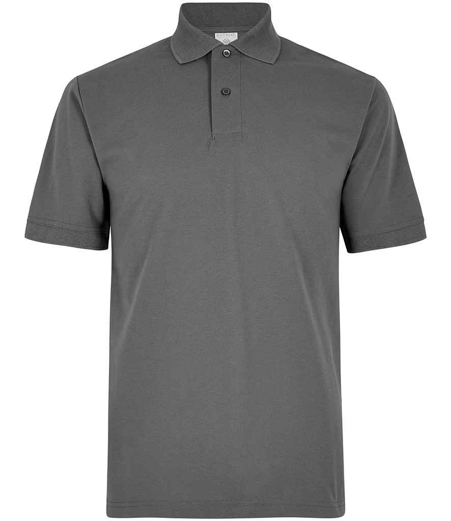 Kustom Kit Regular Fit 65% Recycled Superwash® 60° Polo Shirt - Graphite Grey
