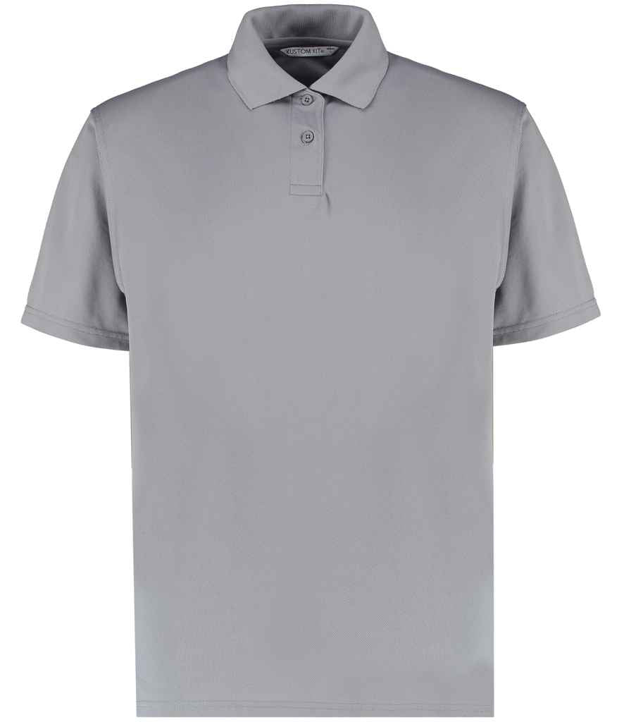 Kustom Kit Regular Fit Cooltex® Plus Superwash® 60°C Piqué Polo Shirt - Heather Solid