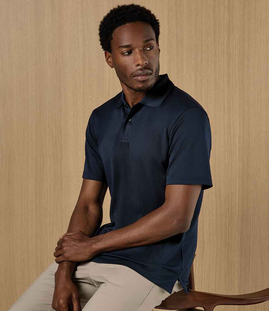 Kustom Kit Regular Fit Cooltex® Plus Superwash® 60°C Piqué Polo Shirt - Navy