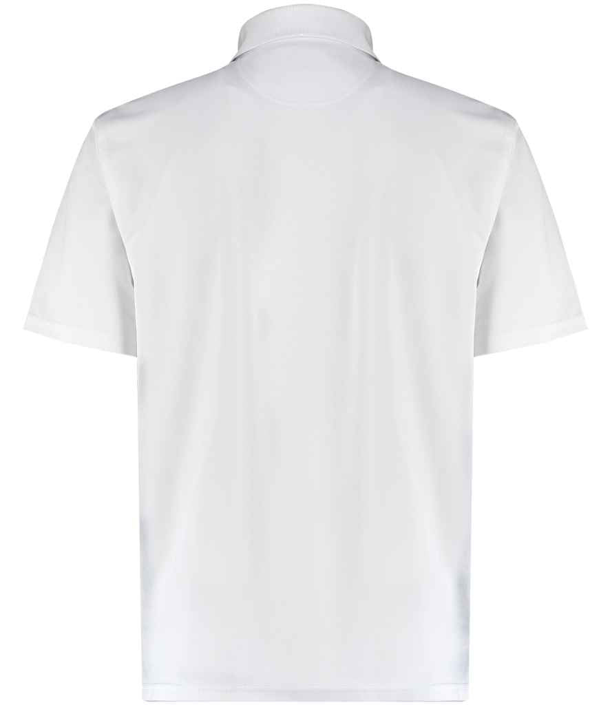 Kustom Kit Regular Fit Cooltex® Plus Superwash® 60°C Piqué Polo Shirt - White