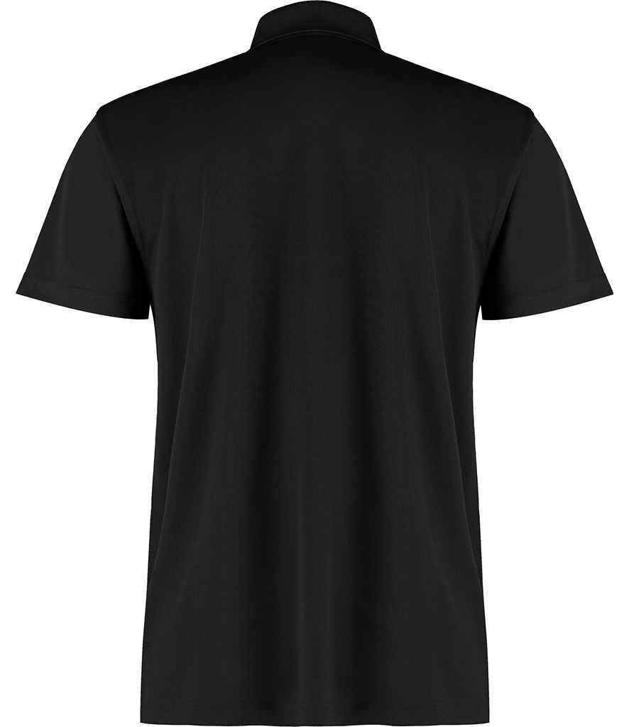 Kustom Kit Cooltex® Plus Micro Mesh Polo Shirt - Black