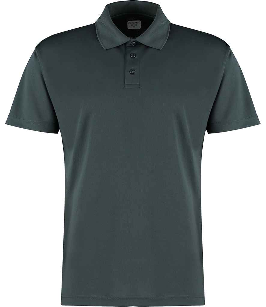 Kustom Kit Cooltex® Plus Micro Mesh Polo Shirt - Graphite Grey