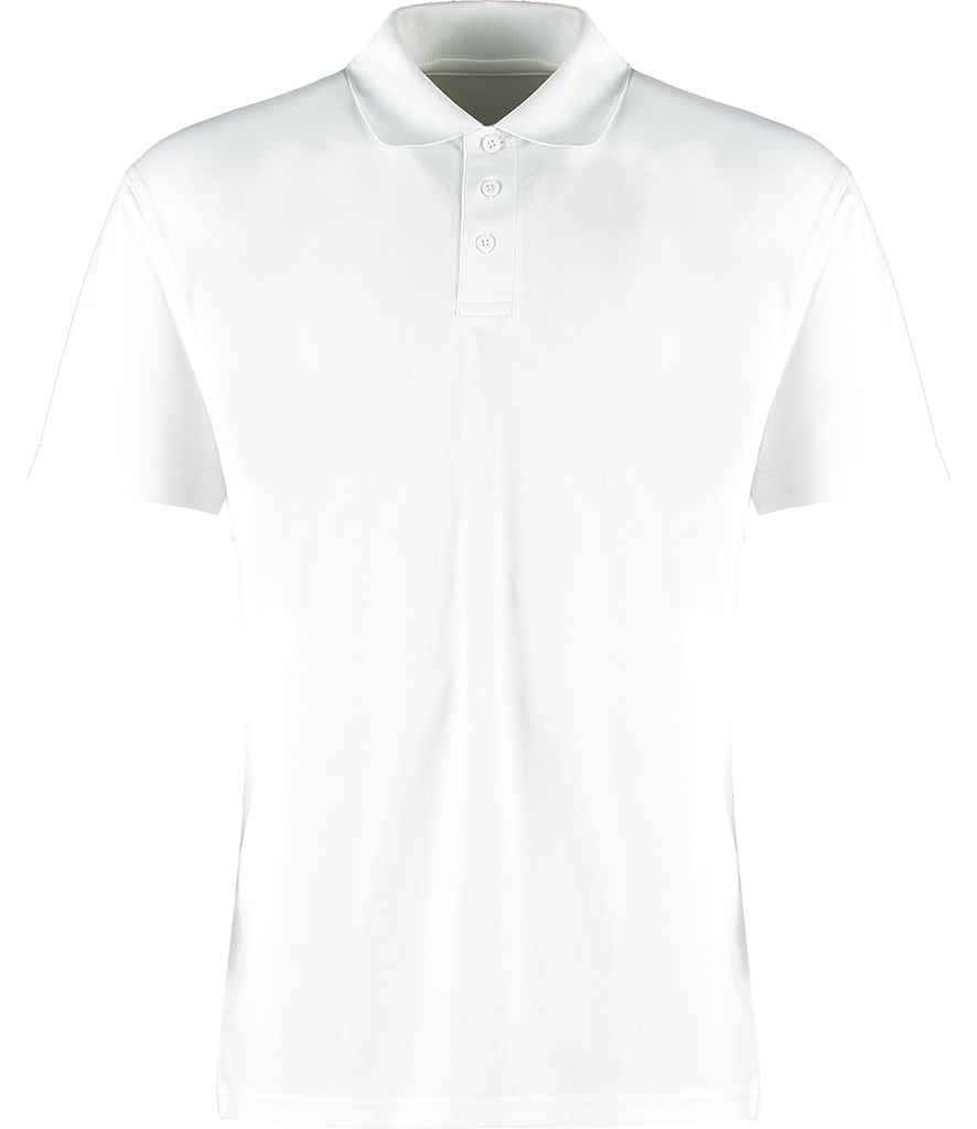 Kustom Kit Cooltex® Plus Micro Mesh Polo Shirt - White