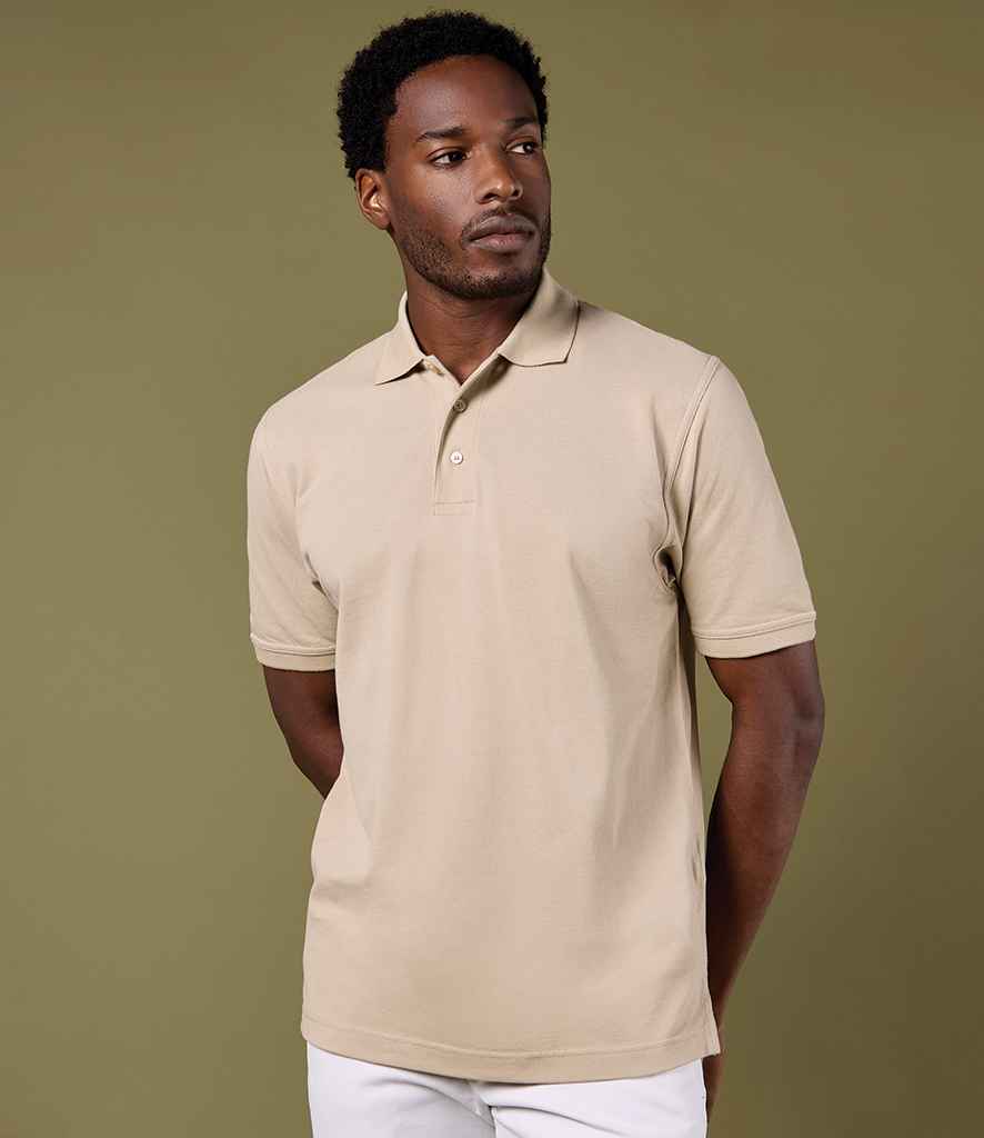 Kustom Kit Cotton Klassic Superwash® 60°C Polo Shirt - Sand