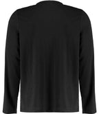 Kustom Kit Long Sleeve Fashion Fit Superwash® 60°C T-Shirt - Black