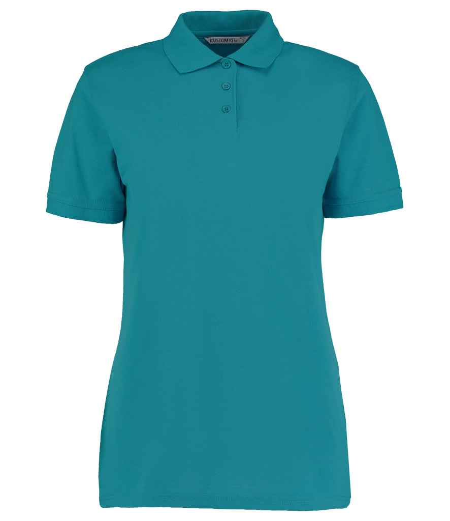 Kustom Kit Ladies Klassic Poly/Cotton Piqué Polo Shirt - Jade
